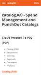 Mobile Screenshot of catalog360.com